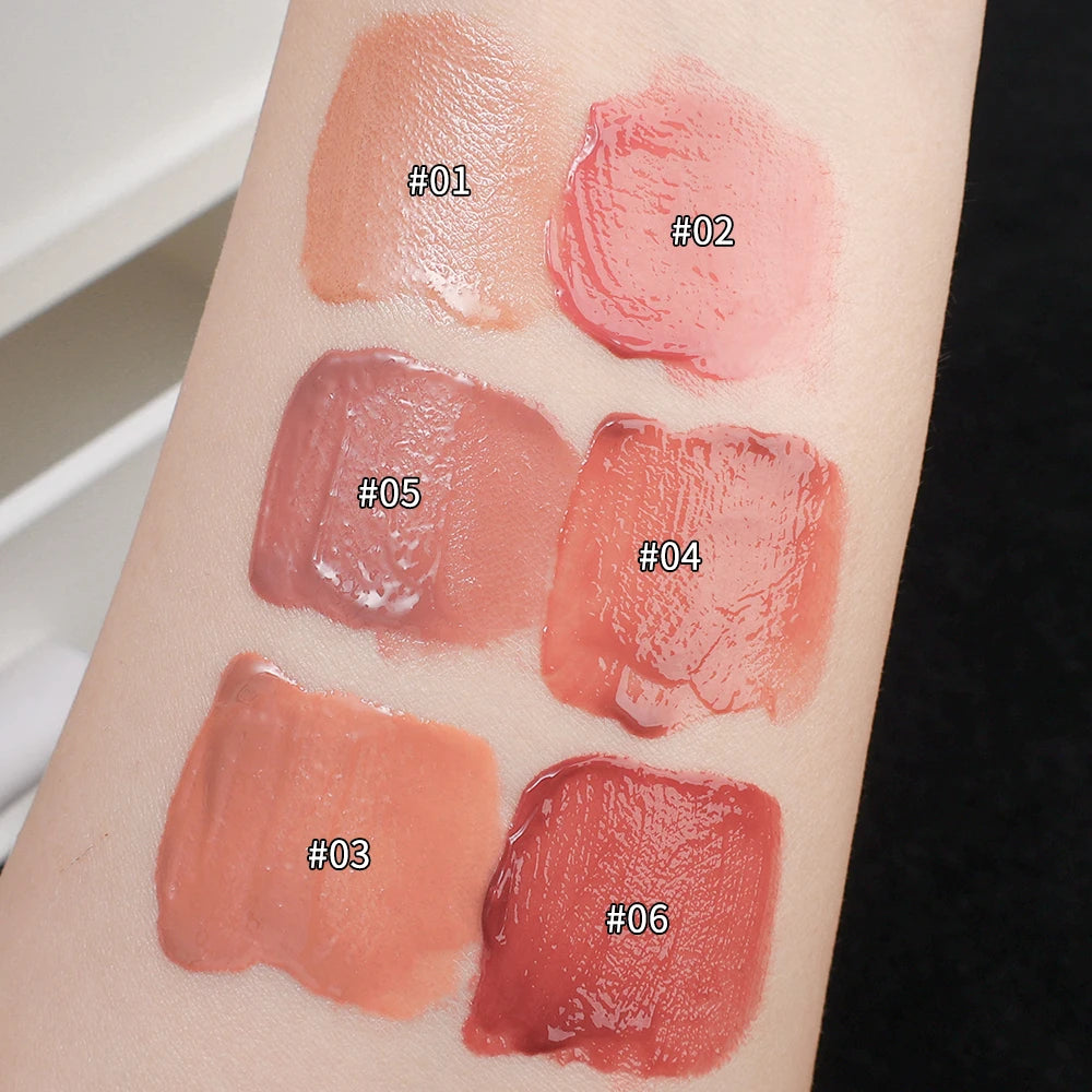GlassGlow Jelly Lip Tint – Hydrating High-Shine Lip Gloss  Get that mirror-like shine with a smooth, juicy finish.