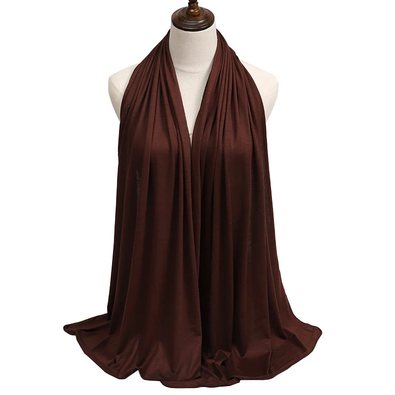 ModalSoft Hijab – Premium Cotton Jersey Scarf  Soft touch. Elegant drape. Everyday comfort.