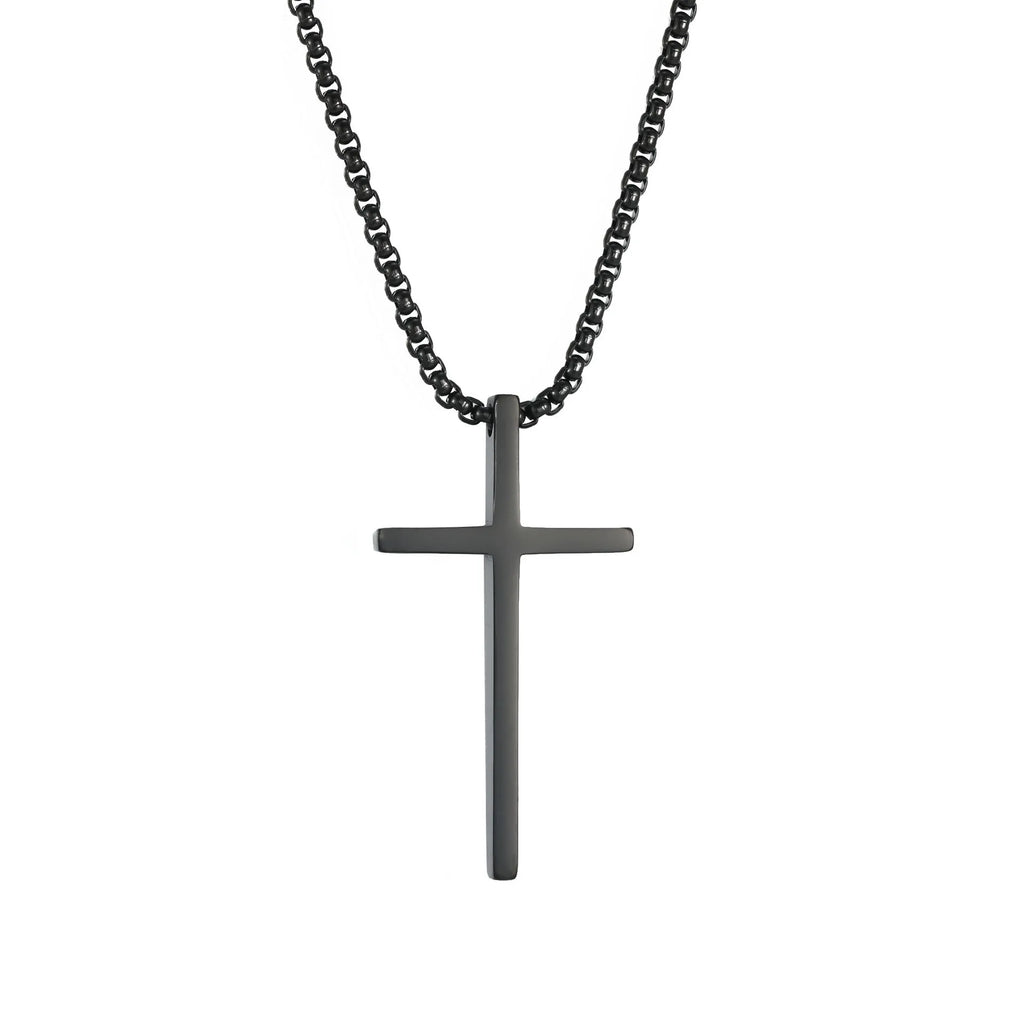 CrossCore Necklace – Titanium Steel Pendant  Clean design. Strong meaning. Everyday style.