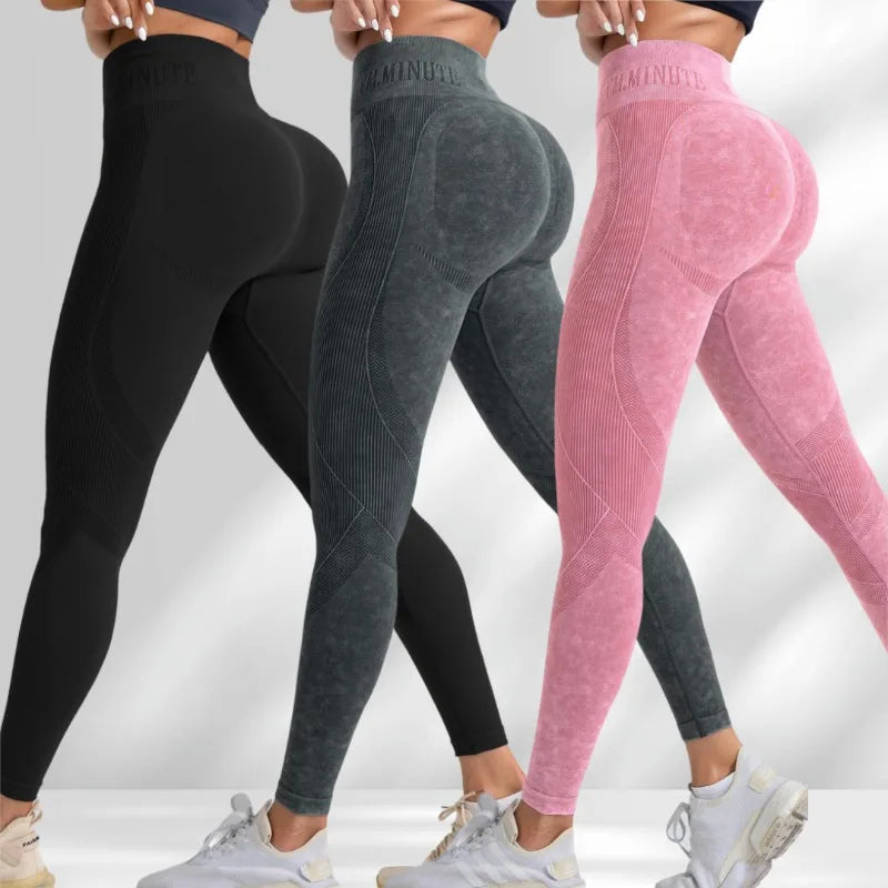 SandFlex Seamless Leggings – High-Waist Sculpt Fit  Sculpt your body. Elevate your performance.