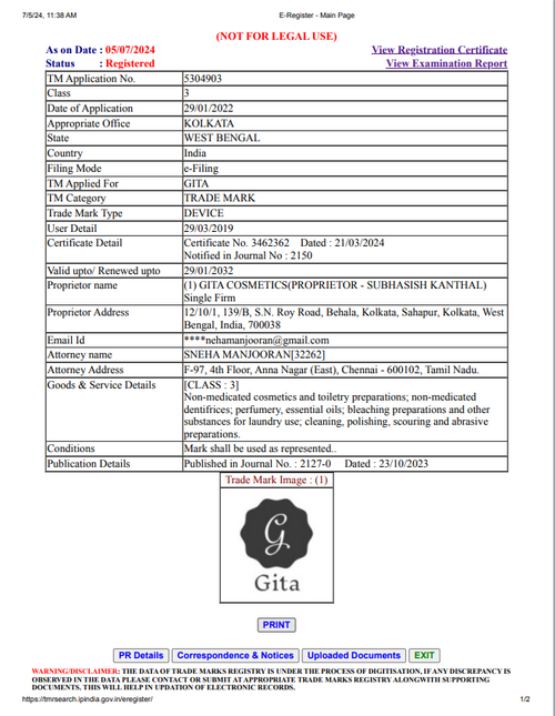 Gita SUPER SANDAL Perfume - 30 ml  (For Men & Women)