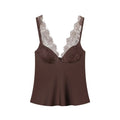 Lace Véra Deep V Top – Elegant Sling Chic Style  Delicate lace. Bold confidence. Effortless elegance.